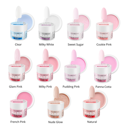 Claresa | Pack de 3 builder gels à composer (3x12g)