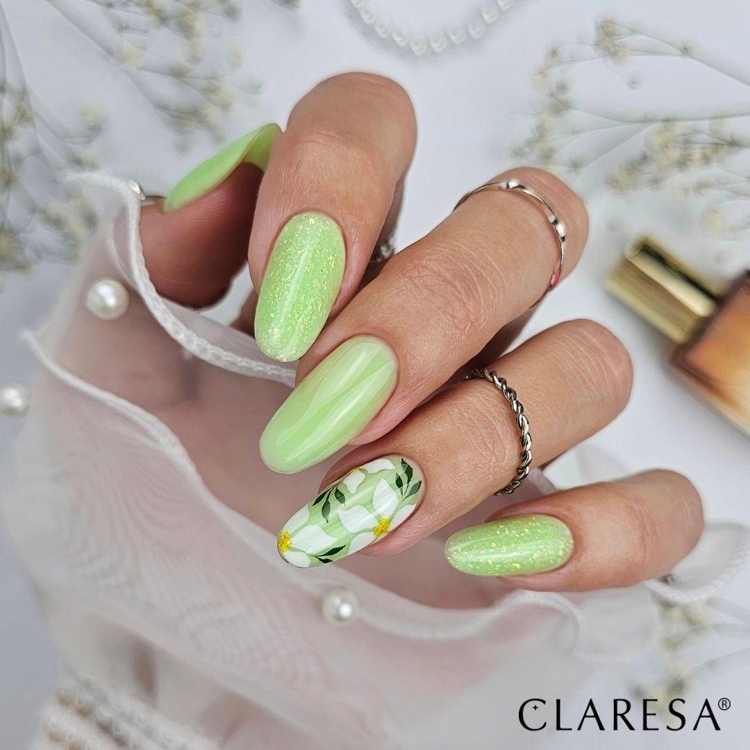 Claresa | Gel en bouteille - Brush Easy Gel - Glitter Pistachio - 5 ml