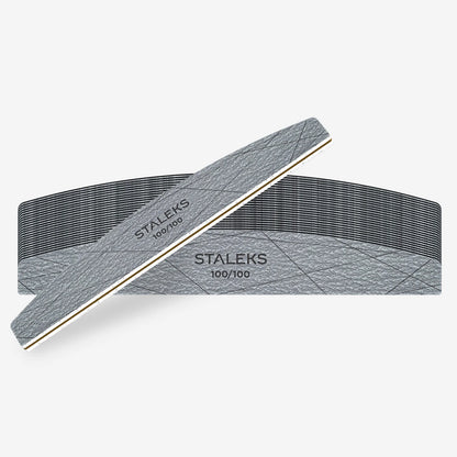 STALEKS | SMART 40 Lime à ongles minérale croissant 100/100 - 25 pièces