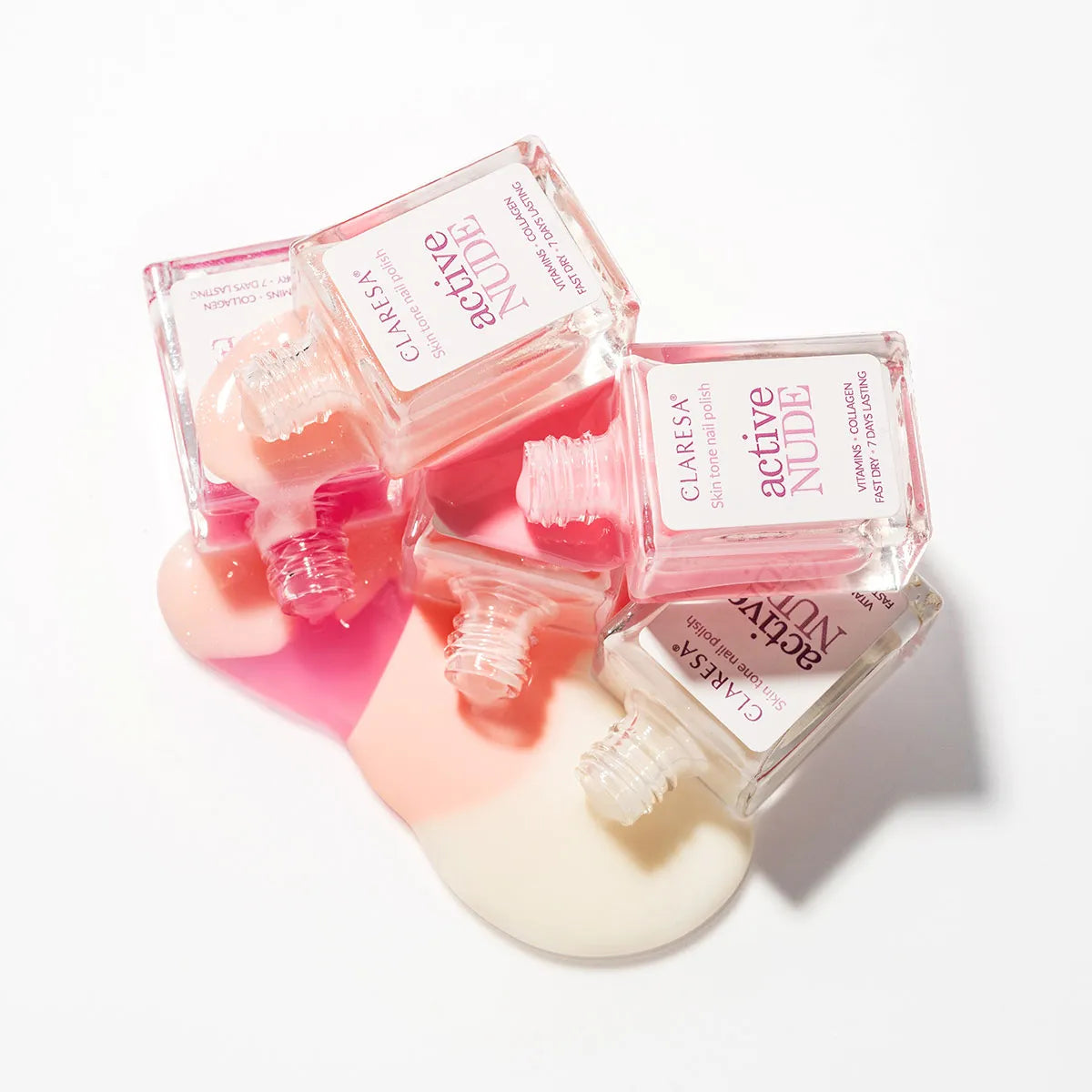 Claresa | Vernis soin Active Nude - Glossy Kiss - 9,5ml