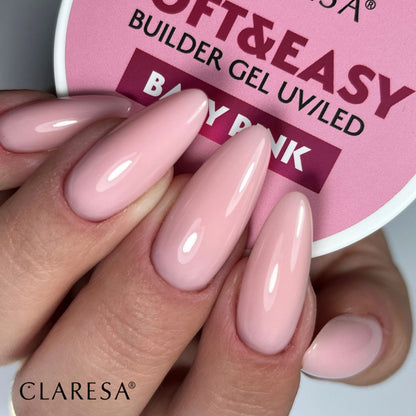 Claresa | Pack Gel Builder Soft & Easy 3x45g - Baby Pink, Milky Pink, Blush Pink