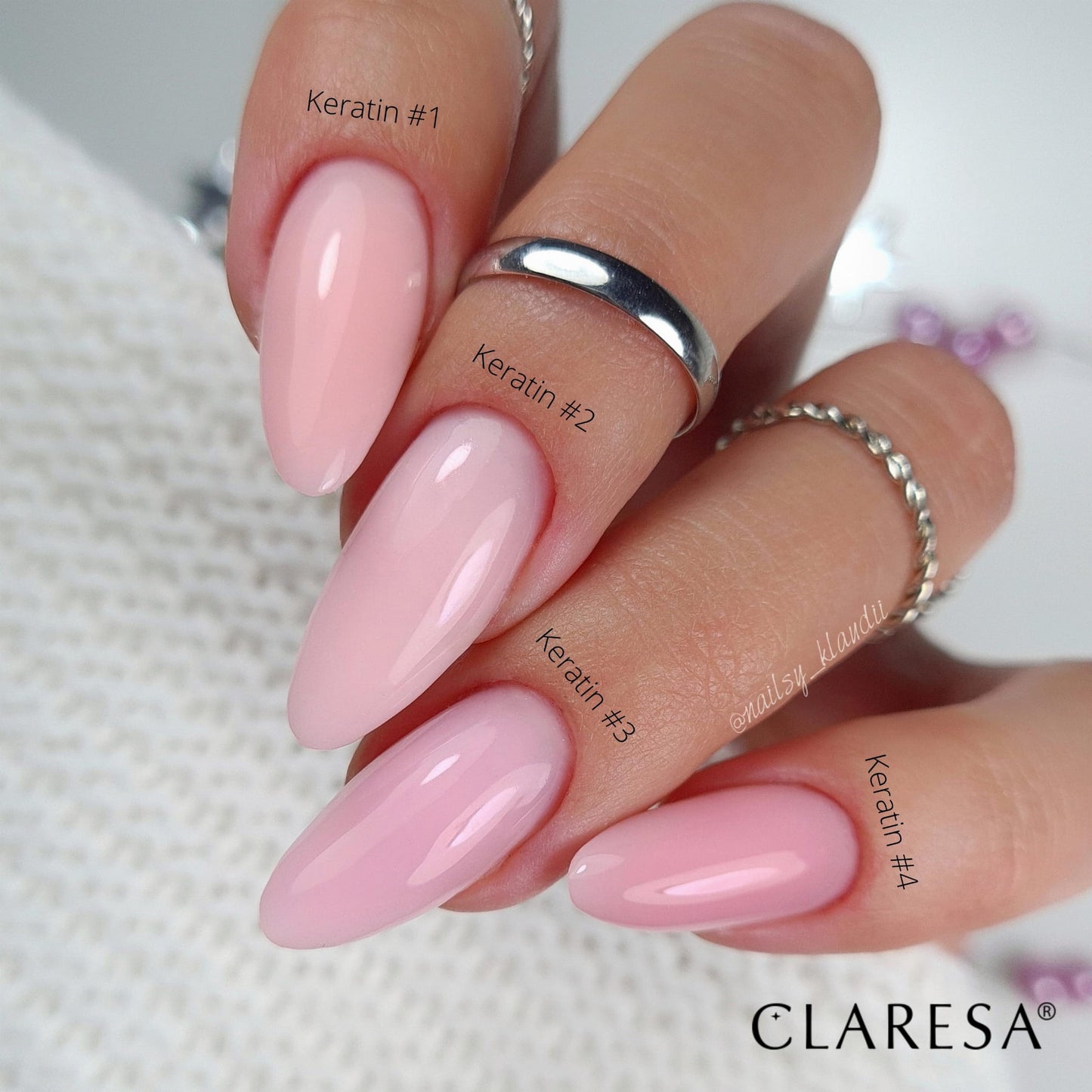 Claresa | Base Extend Care 5 en 1 Kératine n°1 - 5ml