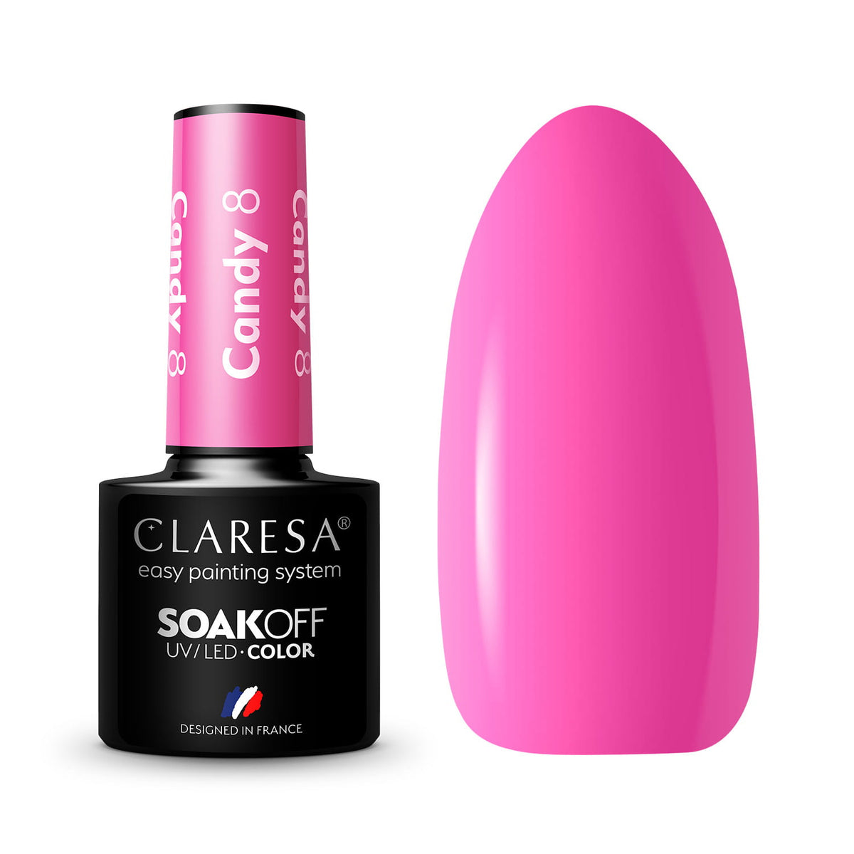 Claresa | Vernis semi-permanent Claresa Candy #8 5g