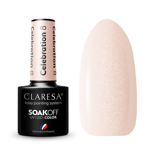 Claresa | Vernis semi-permanent Celebration #8 5 ml