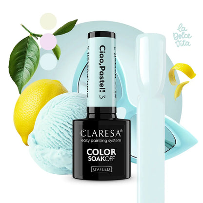 Claresa | Vernis semi-permanent Ciao,Pastel ! n°3