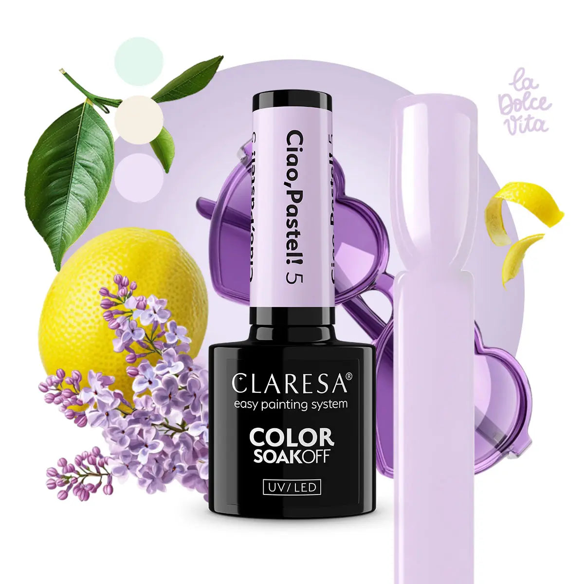 Claresa | Vernis semi-permanent Ciao,Pastel ! n°5