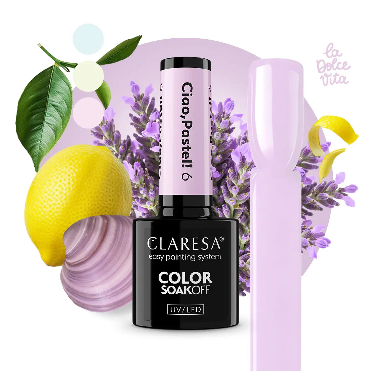 Claresa | Vernis semi-permanent Ciao Pastel  n°6
