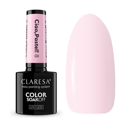 Claresa | Vernis semi-permanent Ciao,Pastel ! n°8