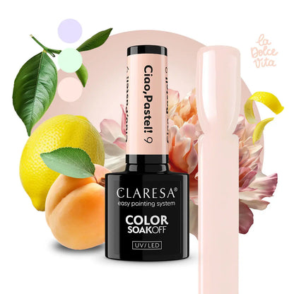 Claresa | Vernis semi-permanent Ciao,Pastel ! n°9