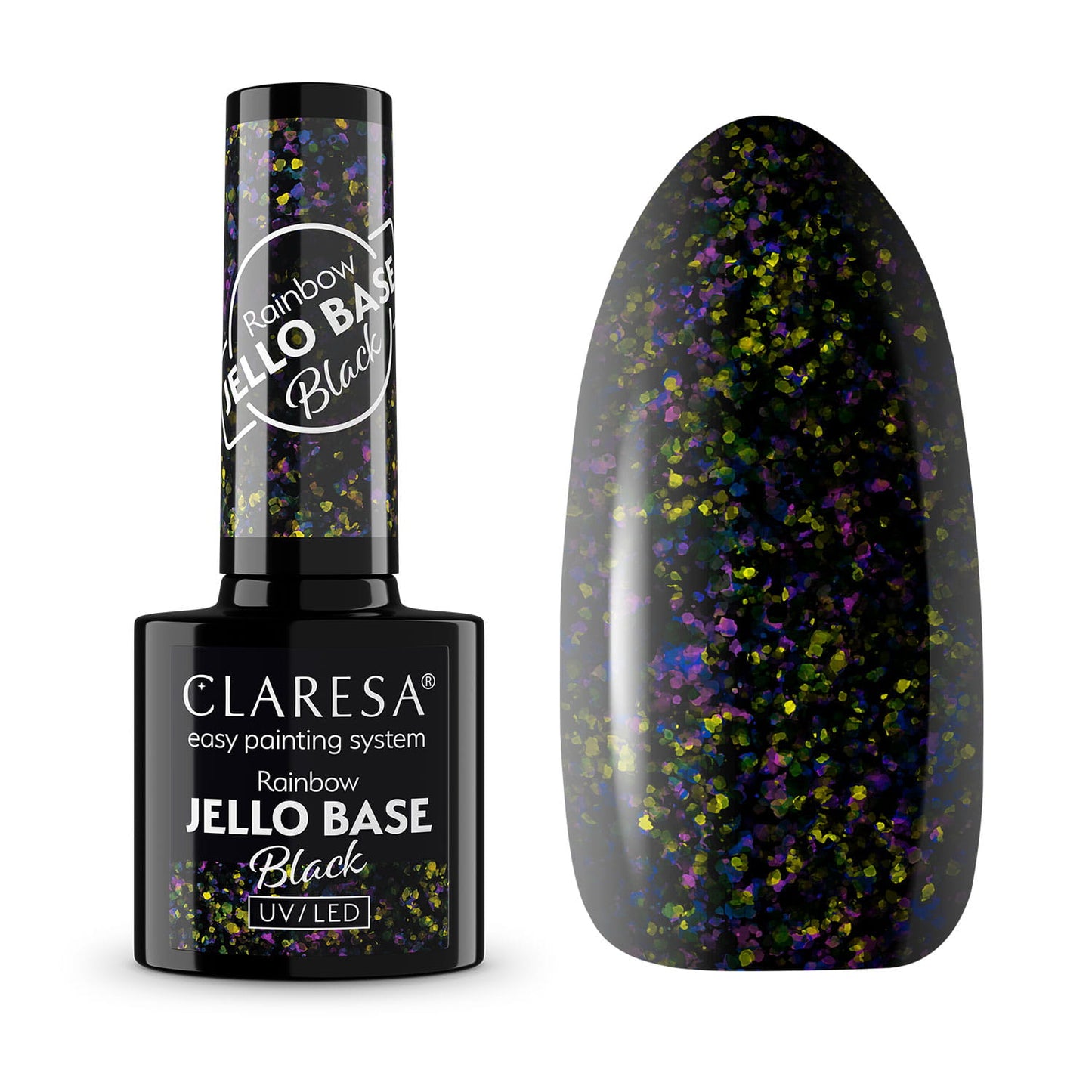 Claresa | Rainbow Jello Base Black (Noir) - 5 ml
