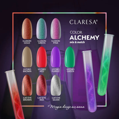 Claresa | Vernis semi permanent Alchemy Cat Eye Brown - 5ml