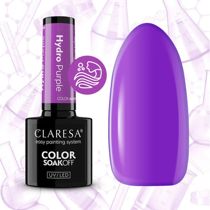 Claresa | Vernis semi permanent Hydro Purple - 5ml