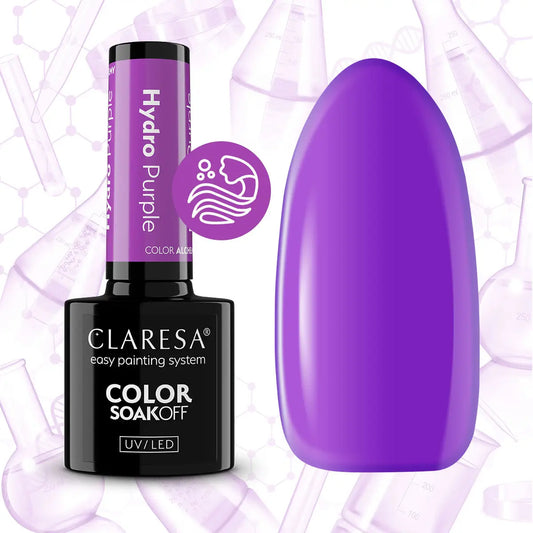Claresa | Vernis semi permanent Hydro Purple - 5ml