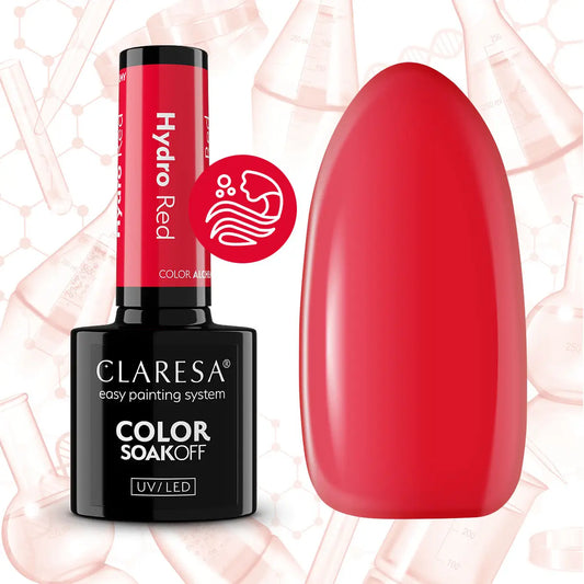 Claresa | Vernis semi permanent Hydro Red - 5ml