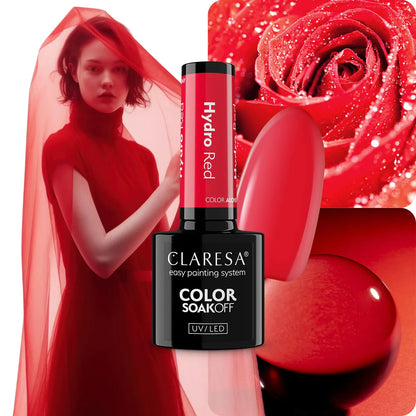 Claresa | Vernis semi permanent Hydro Red - 5ml