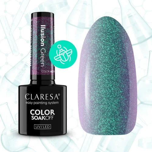 Claresa | Vernis semi permanent Alchemy Ilusion Green - 5ml