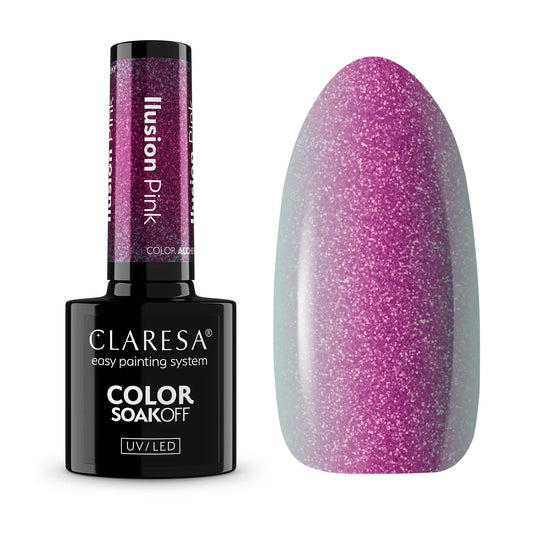 Claresa | Vernis semi permanent Alchemy Ilusion Pink - 5ml