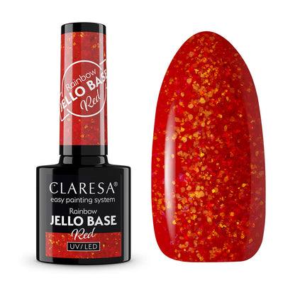 Claresa | Rainbow Jello Base Red (Rouge) - 5 ml