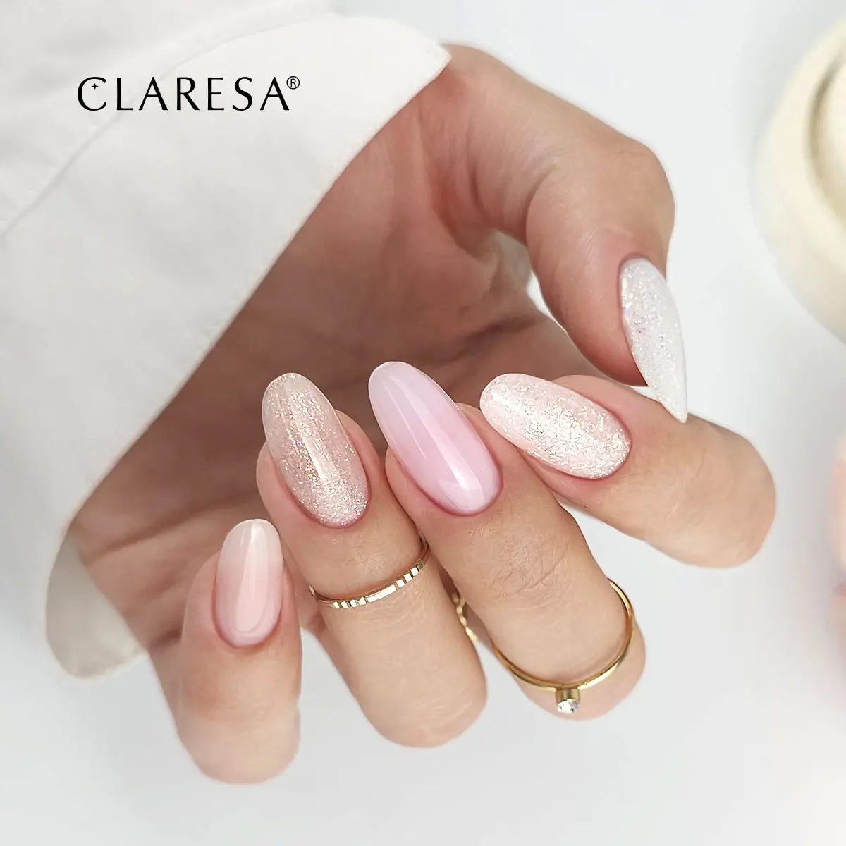 Claresa | Gel de construction - Soft & Easy - Mermaid Pink 12g