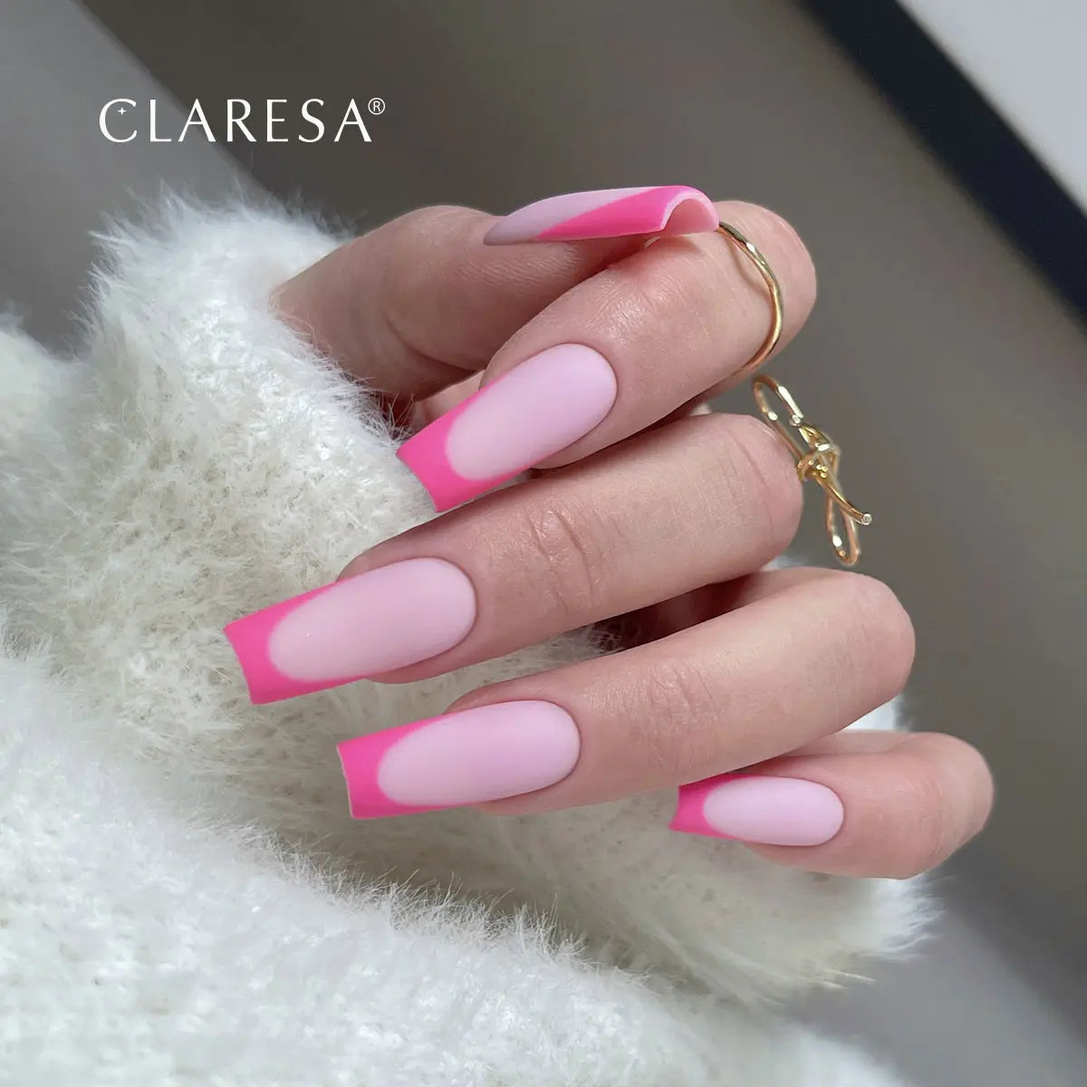 Claresa | Gel de construction - Soft & Easy - Pink Waffle - 45g