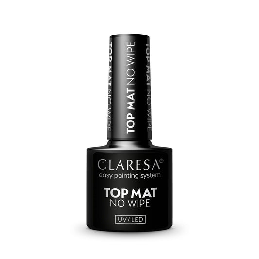 Claresa | Top coat matt no wipe - 5ml