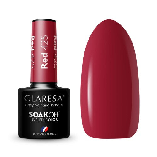 Claresa | Vernis semi-permanent  Rouge n°425 - 5ml