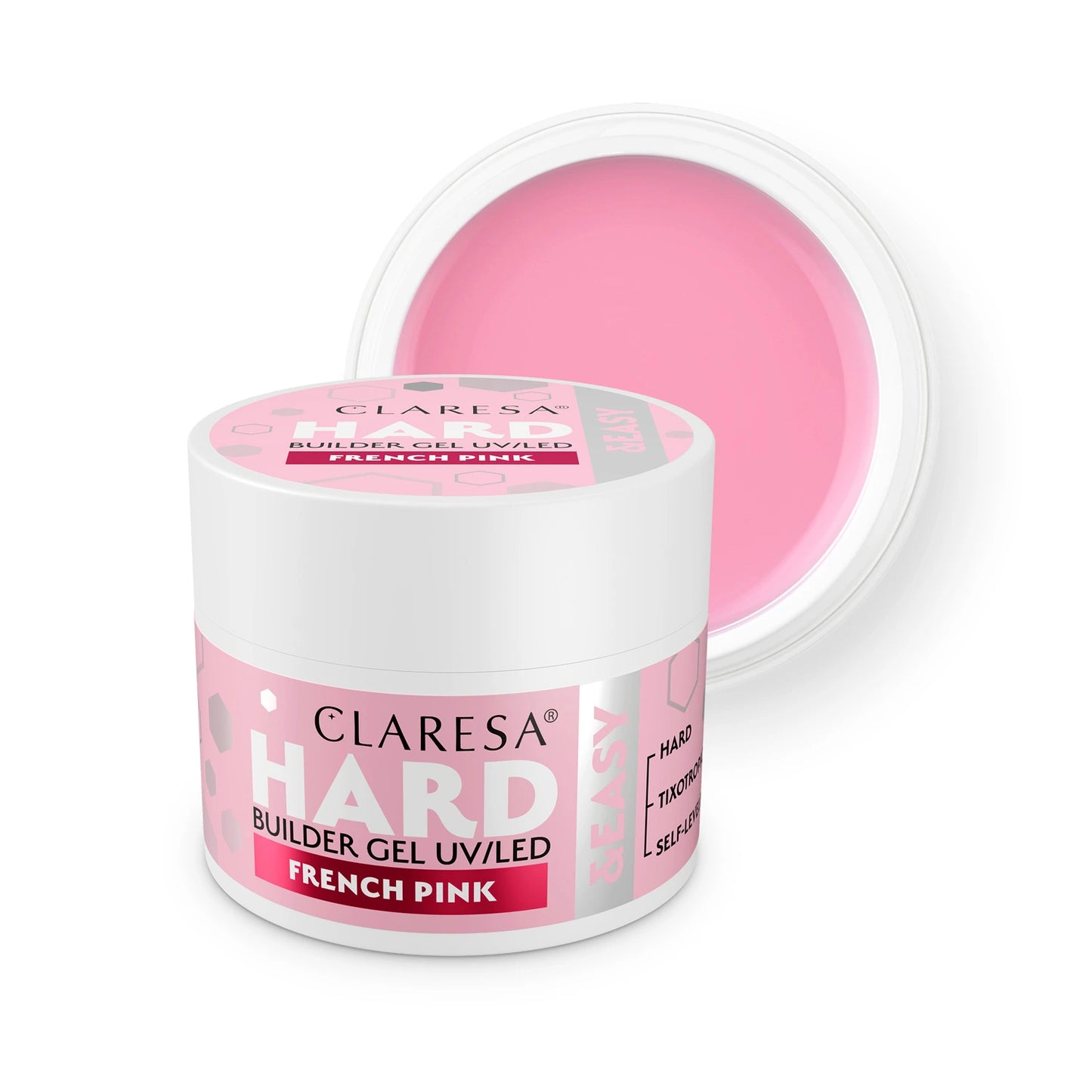 Claresa | Gel de construction - Hard&Easy - French Pink 12g