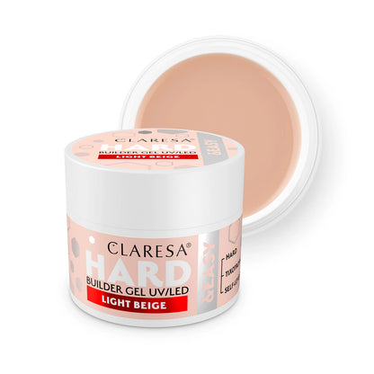 Claresa | Gel de construction - Hard&Easy - Light Beige 12g