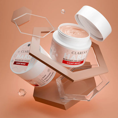 Claresa | Gel de construction - Hard&Easy - Light Beige 12g