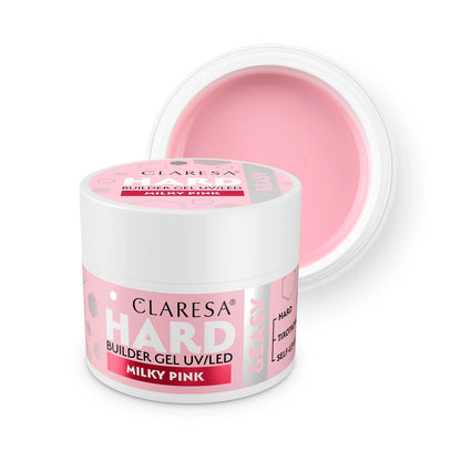 Claresa | Gel de construction - Hard&Easy - Milky Pink 45g