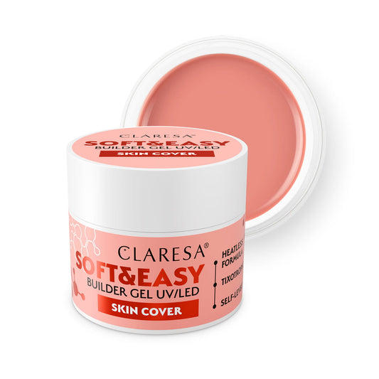 Claresa | Gel de construction - Soft & Easy - Skin Cover - 12g