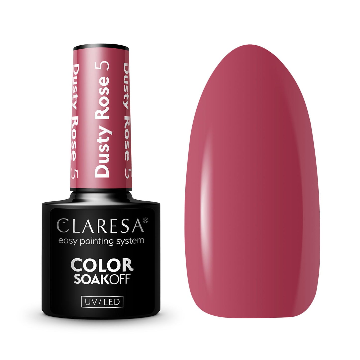 Claresa | Vernis semi-permanent Dusty Rose n°5 -  5ml