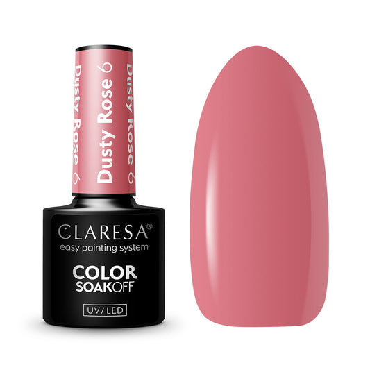 Claresa | Vernis semi-permanent Dusty Rose n°6 - 5ml