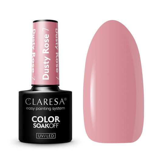 Claresa | Vernis semi-permanent Dusty Rose n°7 - 5ml
