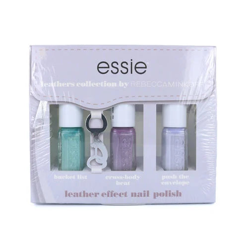 Coffret de vernis à ongles Essie - Leathers Collection by Rebecca Minkoff 3x5ml