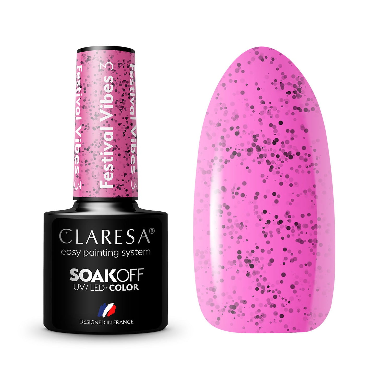 Claresa | Vernis semi-permanent Festival Vibes n°3 - 5ml