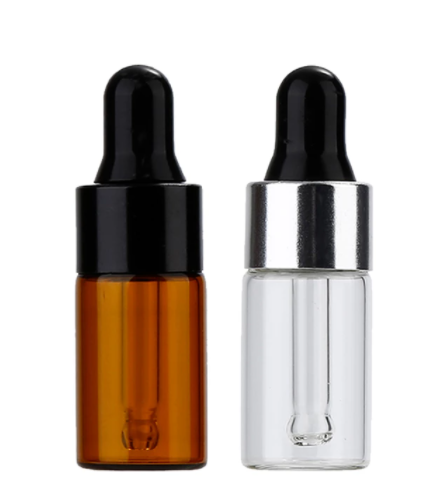 Flacon en verre à pipette 3ml