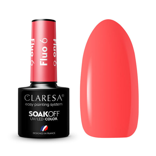 Claresa | Vernis semi-permanent Fluo n°6 - 5ml