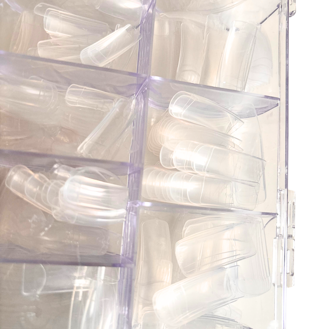 Outlet Nails | Boîte de 500 faux ongles transparents