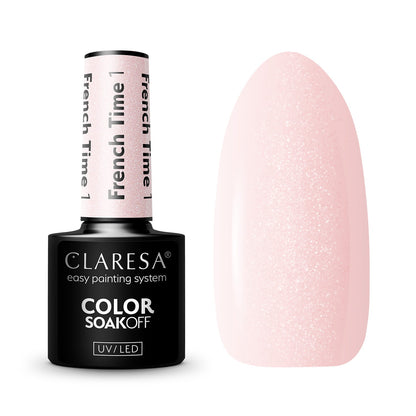 Claresa | Vernis semi-permanent French Time n°1 - 5ml