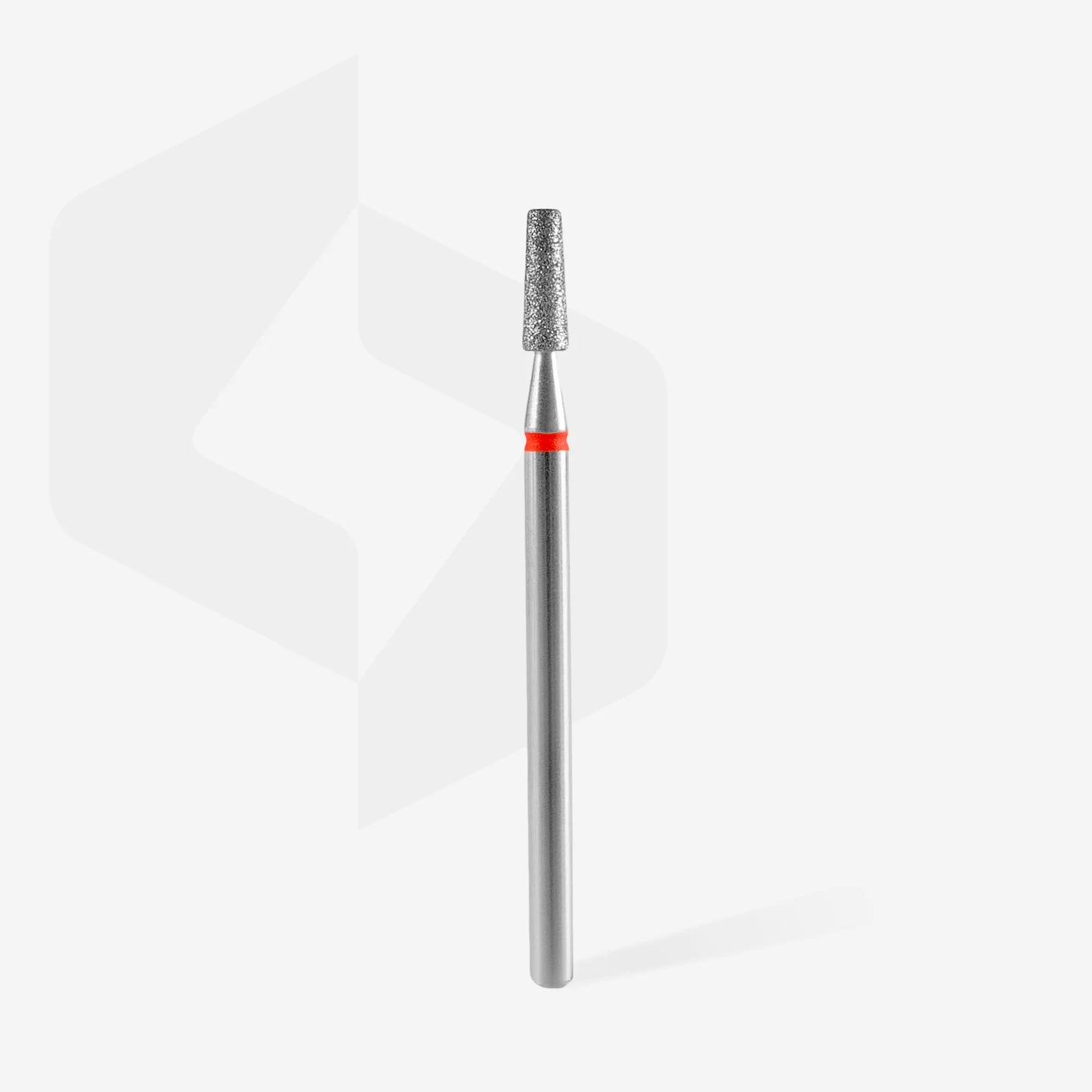 Staleks | Embout ponceuse diamanté, «tronc», rouge,  diamètre de la tête 2,5 mm, partie active 8mm