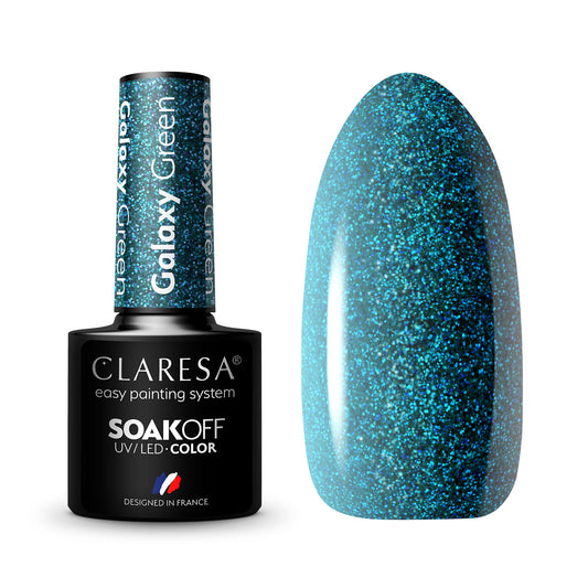 Claresa | Vernis semi-permanent Galaxy Green 5g