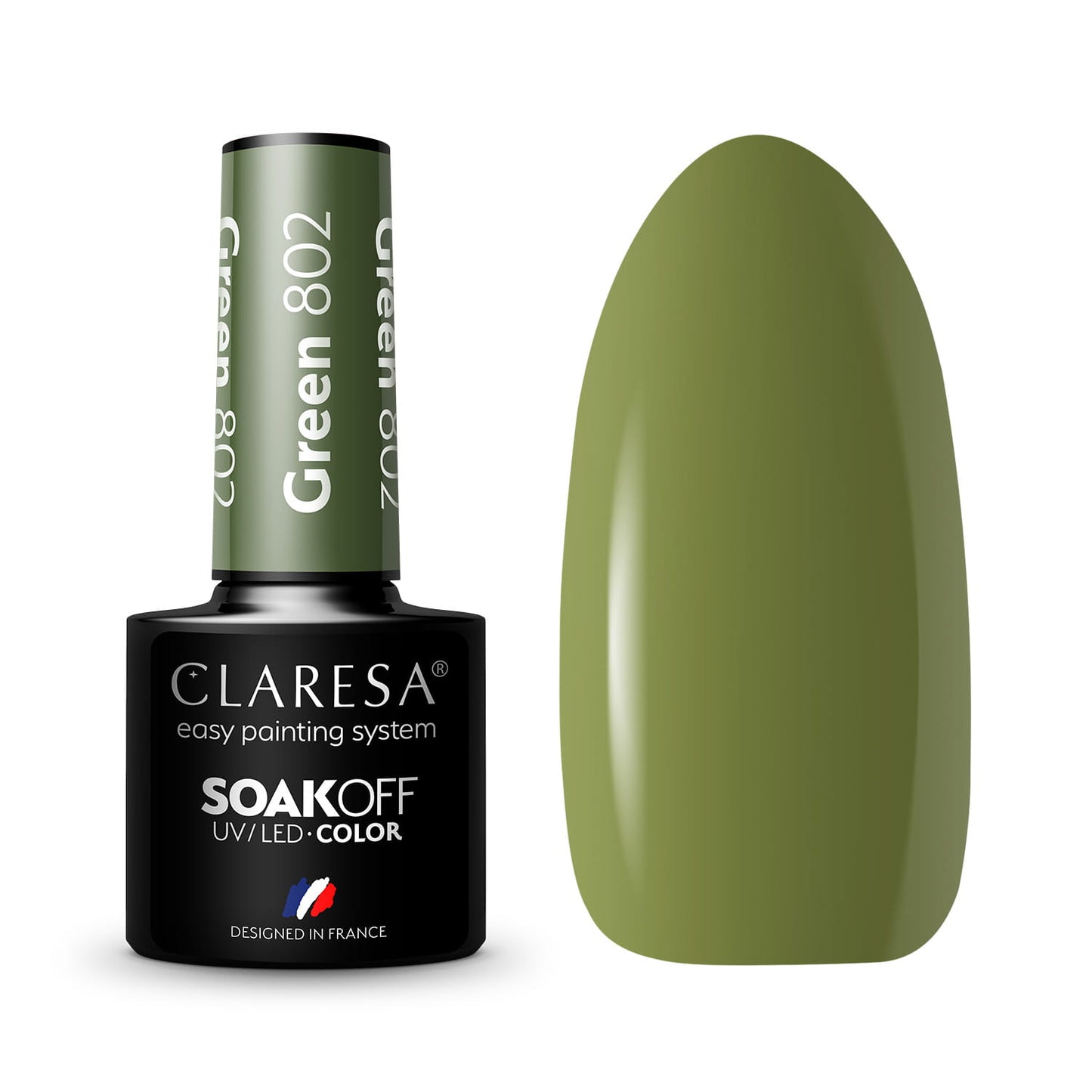 Claresa | Vernis semi-permanent vert n° 802 - 5g