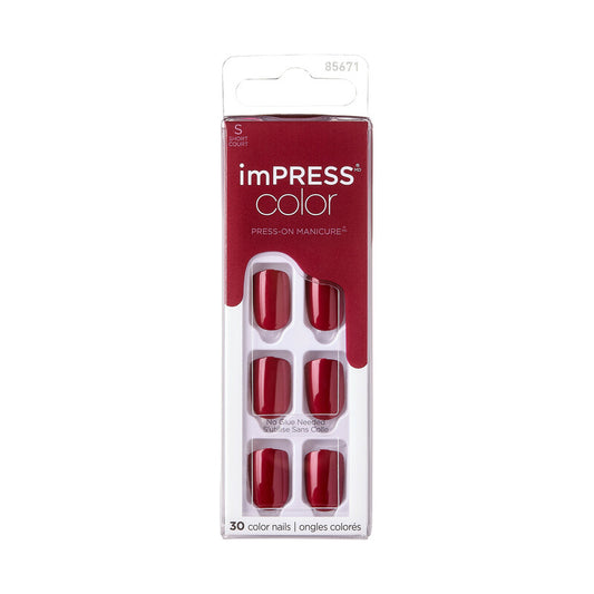 imPress Press-on Manicure Color | Red Velvet
