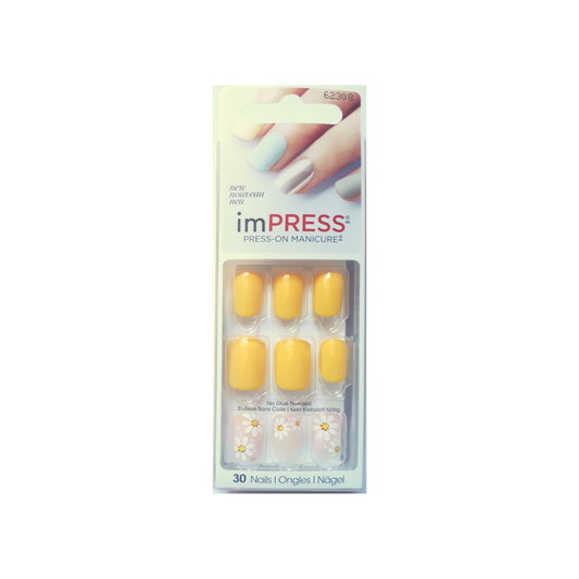 imPRESS Press-on Manicure - Next Wave (Jaune)