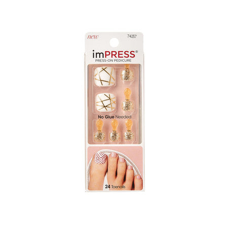 imPRESS Press-on Pedicure - Tough Love