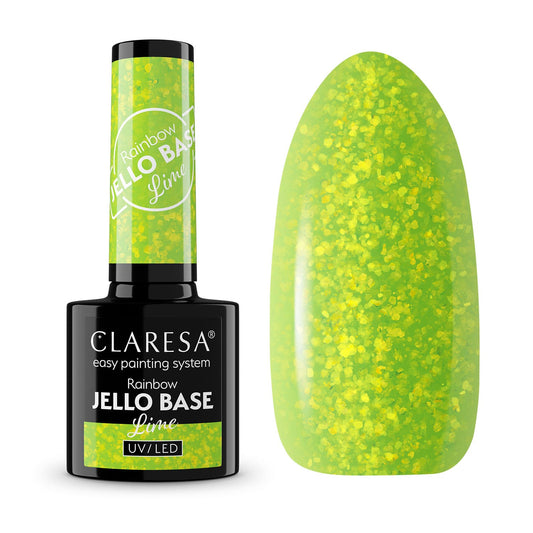 Claresa | Rainbow Jello Base Lime (Citron Vert) - 5 ml