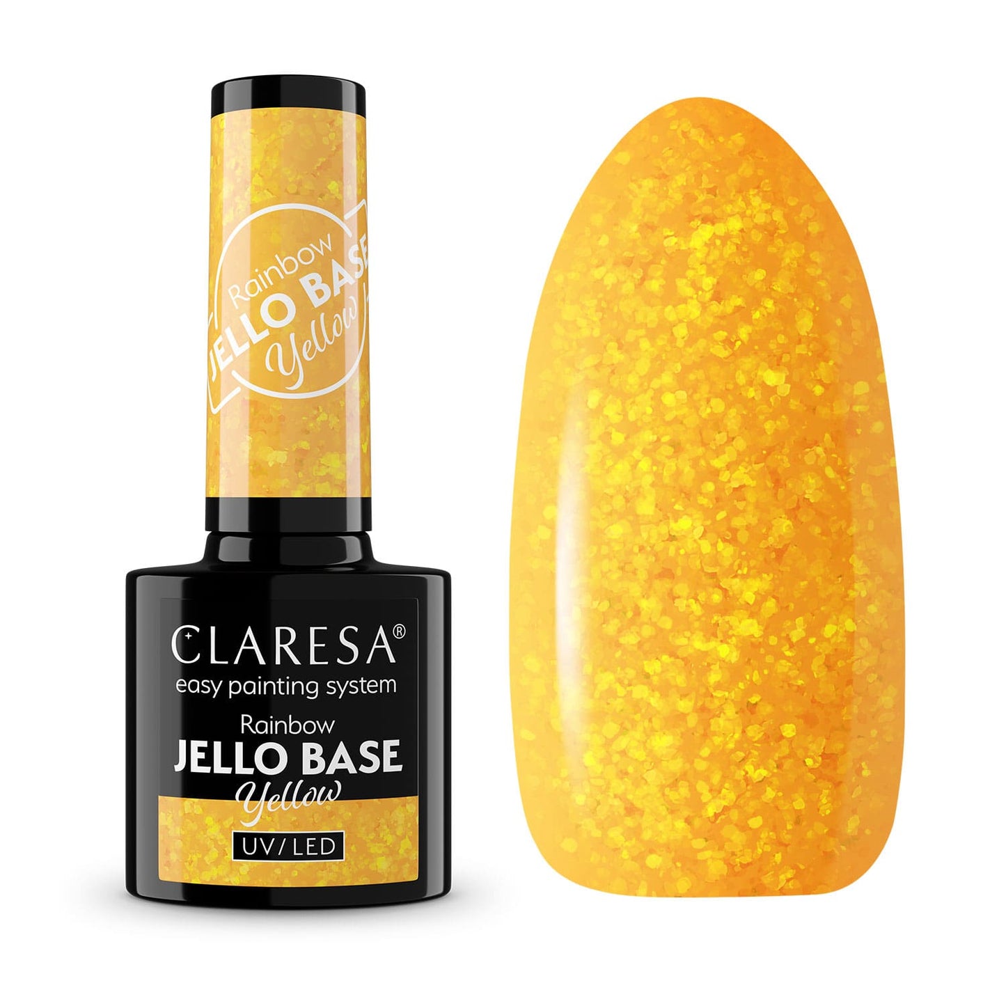 Claresa | Rainbow Jello Base Yellow (Jaune) - 5 ml