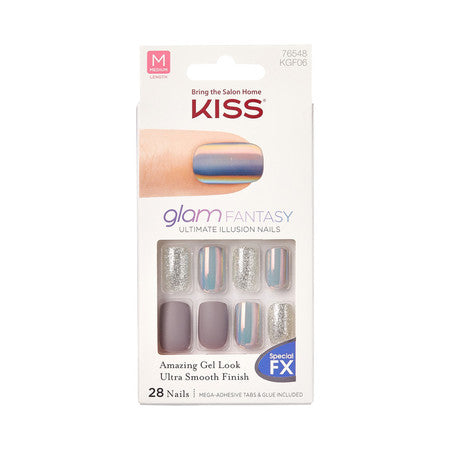 Kiss Glam Fantasy  Nails - Wake Up Call (Taupe)