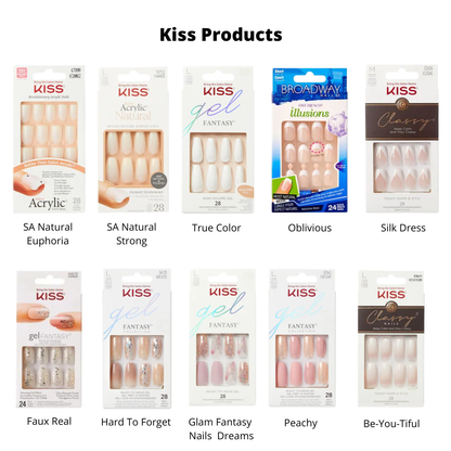 Pack de 3 press on nails Kiss Products à composer